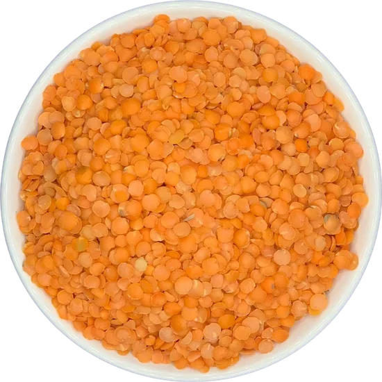 Red split lentils