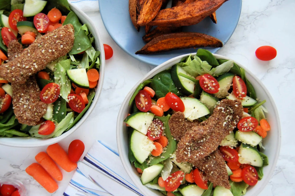 Flaxseed Chicken Tenders from Nutrition To Fit