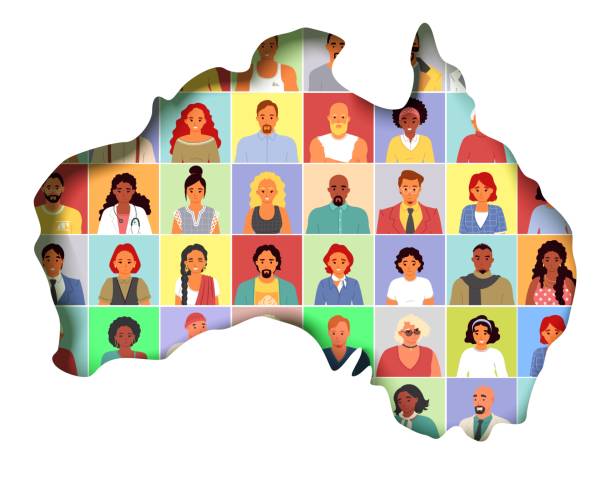 australia map of cultural communities